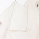 HERMES Vinyl Kelly Hand Bag Clear Gold Tone Auth bs37899-19
