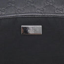 GUCCI GuccissimaGG Shoulder Bag Leather Black Silver 161822 Auth bs37902-14
