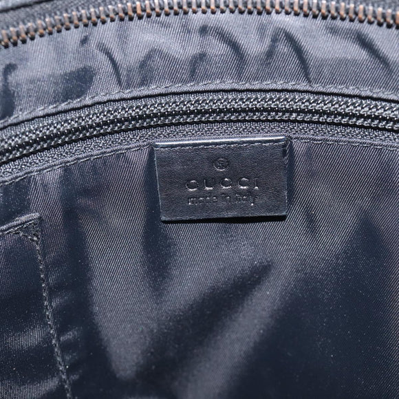 GUCCI GuccissimaGG Shoulder Bag Leather Black Silver 161822 Auth bs37902