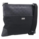 GUCCI GuccissimaGG Shoulder Bag Leather Black Silver 161822 Auth bs37902-1