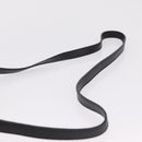 GUCCI Bamboo Hand Bag Leather 2way Black Gold Tone 000 2058 0290 0 Auth bs37903-10