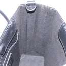 FENDI Pack Shopping Bag Small Hand Bag Leather Black Silver 7VA512 Auth bs37907-18