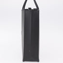 FENDI Pack Shopping Bag Small Hand Bag Leather Black Silver 7VA512 Auth bs37907-5