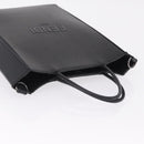 FENDI Pack Shopping Bag Small Hand Bag Leather Black Silver 7VA512 Auth bs37907-7