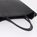FENDI Pack Shopping Bag Small Hand Bag Leather Black Silver 7VA512 Auth bs37907-8