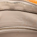 LOUIS VUITTON Monogram Vernis Houston Hand Bag Beige M91004 LV Auth bs37911-18