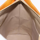 LOUIS VUITTON Monogram Vernis Houston Hand Bag Beige M91004 LV Auth bs37911-20