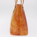 LOUIS VUITTON Monogram Vernis Houston Hand Bag Beige M91004 LV Auth bs37911-4