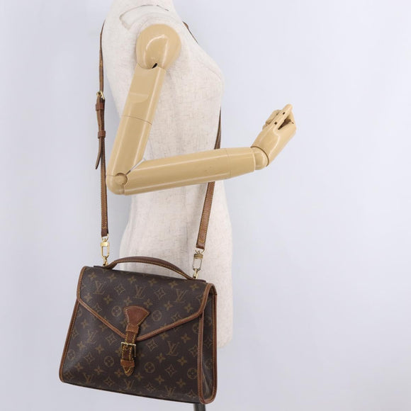 LOUIS VUITTON Monogram Bel Air Hand Bag 2way M51122 LV Auth bs37912