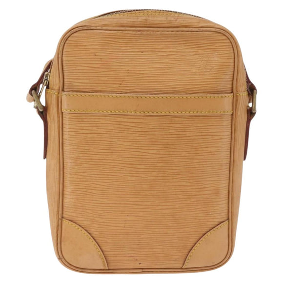 LOUIS VUITTON Epi Danube Shoulder Bag Beige M11910 LV Auth bs37915