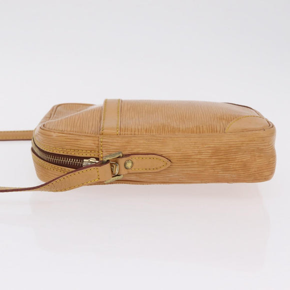 LOUIS VUITTON Epi Danube Shoulder Bag Beige M11910 LV Auth bs37915