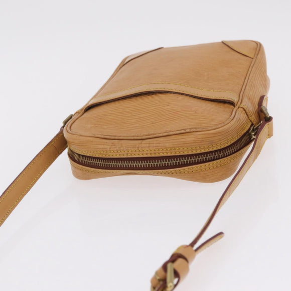 LOUIS VUITTON Epi Danube Shoulder Bag Beige M11910 LV Auth bs37915