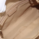Christian Dior Lady Dior Canage Hand Bag Nylon Beige Gold Auth bs37921A-24