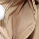 Christian Dior Lady Dior Canage Hand Bag Nylon Beige Gold Auth bs37921A-28