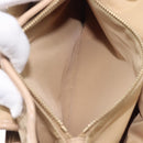 Christian Dior Lady Dior Canage Hand Bag Nylon Beige Gold Auth bs37921A-30