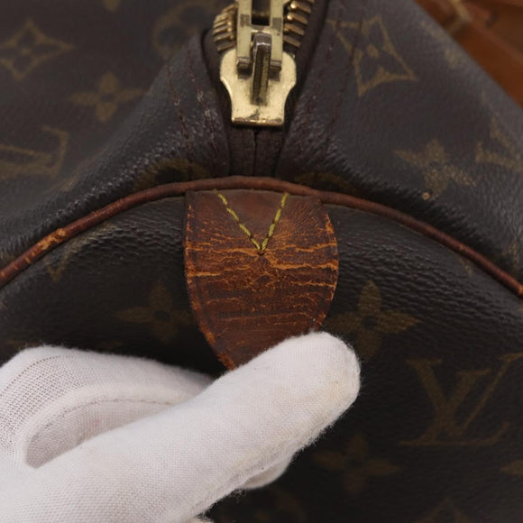 LOUIS VUITTON Monogram Keepall 45 Boston Bag M41428 LV Auth bs37927