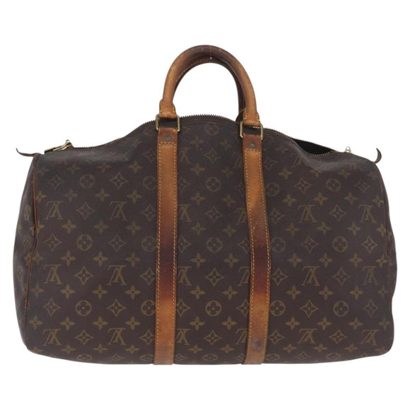 LOUIS VUITTON Monogram Keepall 45 Boston Bag M41428 LV Auth bs37927