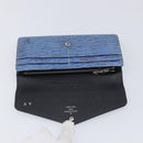 LOUIS VUITTON Monogram Epi Wallet 2 Set Blue LV Auth bs37932-17