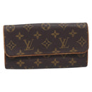 LOUIS VUITTON Monogram Epi Wallet 2 Set Blue LV Auth bs37932-2