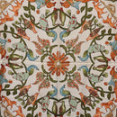 HERMES Carre 90 Scarf ""EARLY AMERICA"" Silk Blue Auth bs37948-6