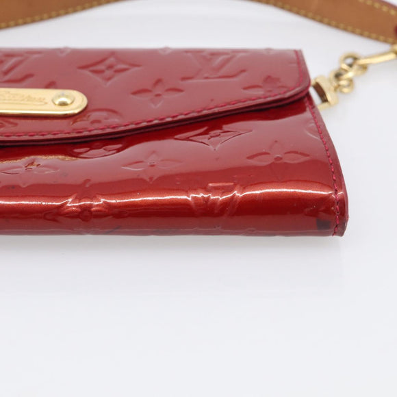 LOUIS VUITTON Monogram Vernis Sunset Bluebird Pomme D'amour M93543 Auth bs37953