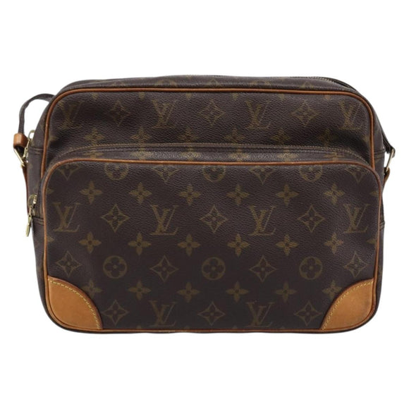 LOUIS VUITTON Monogram Nile Shoulder Bag M45244 LV Auth bs37957