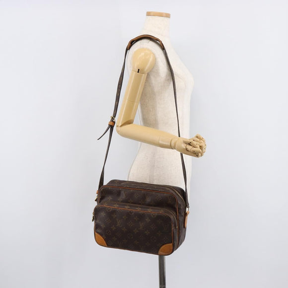 LOUIS VUITTON Monogram Nile Shoulder Bag M45244 LV Auth bs37957