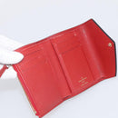 LOUIS VUITTON Monogram Empreinte Portefeuille Victorine Red M62554 Auth bs37958-16