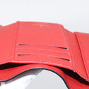 LOUIS VUITTON Monogram Empreinte Portefeuille Victorine Red M62554 Auth bs37958-19