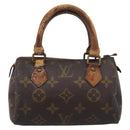 LOUIS VUITTON Monogram Mini Speedy Hand Bag M41534 LV Auth bs37959-2