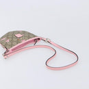 GUCCI GG Supreme Children's ZOO Papagallo PVC Beige Pink 297540 Auth bs37963A-7