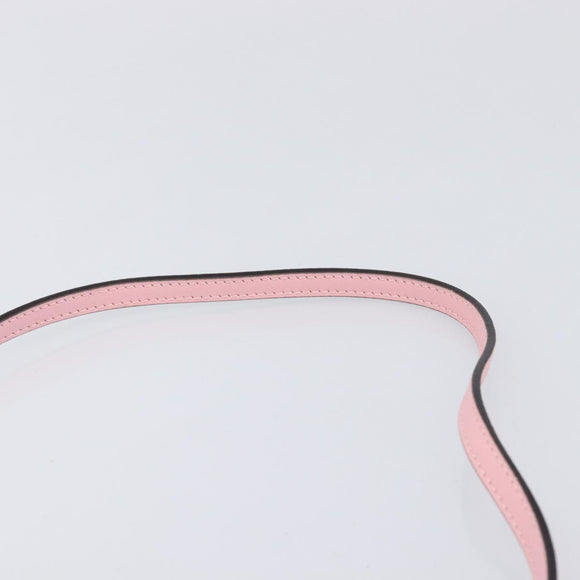 GUCCI GG Supreme Children's ZOO Papagallo PVC Beige Pink 297540 Auth bs37963A
