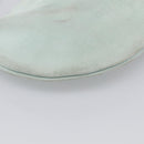 Bottega Veneta Hand Bag Suede Light Blue Gold Tone Auth bs37969-12