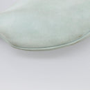 Bottega Veneta Hand Bag Suede Light Blue Gold Tone Auth bs37969-14
