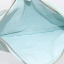 Bottega Veneta Hand Bag Suede Light Blue Gold Tone Auth bs37969-16