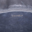 CHANEL Matelasse Chain Shoulder Bag Lamb Skin Black Gold Tone CC Auth bs37970-15