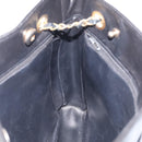 CHANEL Matelasse Chain Shoulder Bag Lamb Skin Black Gold Tone CC Auth bs37970-17