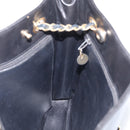 CHANEL Matelasse Chain Shoulder Bag Lamb Skin Black Gold Tone CC Auth bs37970-18