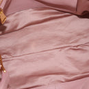Miu Miu Matelasse Hand Bag Leather 2way Pink Gold Tone Auth bs37973V-23