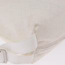 Bottega Veneta Shoulder Bag Canvas White Silver Auth bs37977-14