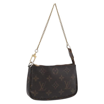 LOUIS VUITTON Monogram Mini Pochette Accessoires Pouch M58009 LV Auth bs37981