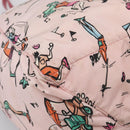 PRADA Tote Bag Nylon Hawaii Limited Pink Gold Tone Auth bs37983-11