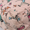 PRADA Tote Bag Nylon Hawaii Limited Pink Gold Tone Auth bs37983-13