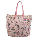 PRADA Tote Bag Nylon Hawaii Limited Pink Gold Tone Auth bs37983-3