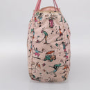 PRADA Tote Bag Nylon Hawaii Limited Pink Gold Tone Auth bs37983-5