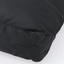 PRADA Tote Bag Nylon Black Silver Auth bs37984-10