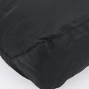 PRADA Tote Bag Nylon Black Silver Auth bs37984-11