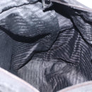 PRADA Tote Bag Nylon Black Silver Auth bs37984-17