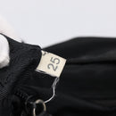 PRADA Tote Bag Nylon Black Silver Auth bs37984-20