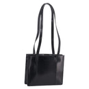 GUCCI Shoulder Bag Patent Black 000 2853 0311 0 Auth bs37986-1